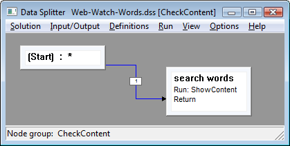 screen shot: HTML element content checker